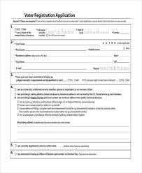 Inilunsad ng comelec ang online portal na irehistro na magsisilbing application form submission site ng mga botante. Free 7 Voter Registration Forms In Pdf Ms Word