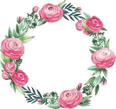 Freepik Com Floral Frame Flower Drawing Floral Wreath Watercolor