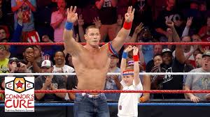 Nikki bella underwent neck surgery in 2016 and hasn't been cleared by the doctors to be inside the ring. John Cena Holt Ein Tapferes Kind In Den Ring Nachdem Raw Endet 4 Juli 2016 Youtube