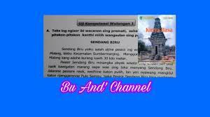 Soal dan kunci jawaban uas matematika smp semester 2 kelas 7 tahun 20. Uji Kompetensi Wulangan 1 Kirtya Basa Kelas 7 Basa Jawa Youtube