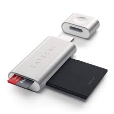 Možno použít jak s pc, tak s mobilním telefonem. Satechi Usb C Ctecka Micro Sd Karet Barva Stribrna