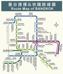 曼谷 2 泰國曼谷交通工具篇 機場快線 空鐵 bts 地鐵 mrt 計程車 嘟嘟車 小環妞 幸福足跡 痞客邦pixnet route map thailand travel