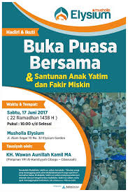 Contoh poster santunan anak yatim. Azlim Design Home Facebook