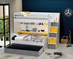 Für kinder haben hochbetten die faszination eines baumhauses, in das sie sich gerne zurückziehen, um neue streiche auszuhecken. Mobel Lux Hochbett Neo 4 St Bett Schreibtisch Hochbett Gastebett Almila Jugendzimmer Set Neo Mit Hochbett 4 Teilig Online Kaufen Otto