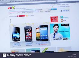 Ebay India website - online shopping Stock Photo - Alamy