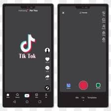 Tiktok Icons Tiktok Screen Social Media Application In 2020 Social Media Design Inspiration Social Media Social Icons