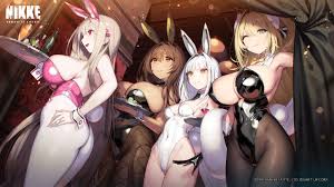 ainezu :: artist :: rupee (nikke) :: Goddess of victory Nikke :: games ::  blanc (nikke) :: noir (nikke) :: Viper (nikke) :: Game Art :: game ero -  JoyReactor