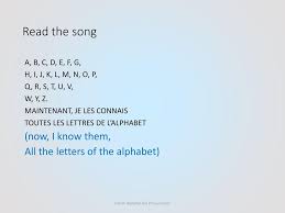 For the other vowels, nasal vowels and consonant clusters, remains , d,. French Alphabet Pronunciation Ppt Download