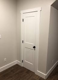 Farmhouse baseboards might also be a bit thicker than the average baseboard. Home Dyi In 2021 Interior Door Trim Farmhouse Interior Doors House Trim
