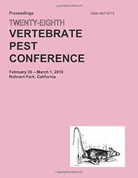 Exterior areas(including roof areas) homeguard exterminators, inc. Proceedings Twenty Eighth Vertebrate Pest Conference Proceedings Vertebrate Pest Conference Woods Denise M Woods Denise M 9798615840449 Amazon Com Books