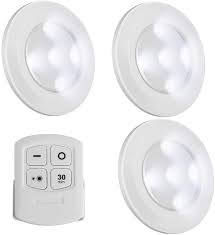 The wireless led under cabinet light with remote is super bright at 75 control up to 12 under cabinet lights with one remote. Amazon Com Wireless Led Puck Lights With Remote Control Battery Powered Lights For Night Light Under Cabinet Lighting Dimmable Closet Light Touch Light Stick Up Lights 3 Pack Home Improvement