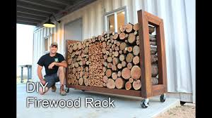 The rowlinson firewood storage shed is perfect for making sure your wood fuel stays dry and aired. How To Build A Diy Firewood Rack Overbuilt To Last Youtube