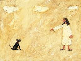 Thou Shallt Sit By Gary Bunt Art Print From King Mcgaw Animal Paintings Naive Art Art