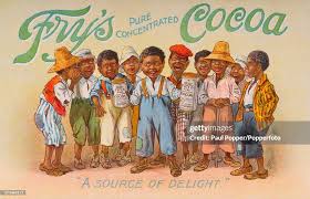 A vintage colour postcard advertising ...