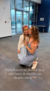 this was the cutest idea ever 🫶🏼 #halloween #momsoftiktok #matilda  #memories #daughter #favorite #happy