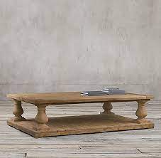 Restoration hardware balustrade salvaged wood coffee table aptdeco. Restoration Hardware Salvaged Balustrade Coffee Table Original Price 2 875 Design Plus Gallery