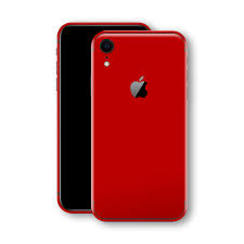 Iphone Xr Glossy Deep Red Skin Iphone Deep Red Red Skin