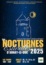 25eme edition des Nocturnes Estivales : Marche a Arnay le Duc