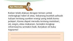 We did not find results for: Buatlah Sebuah Tulisan Tentang Sumber Energi Kunci Jawaban Halaman 51 Tema 6 Buku Tematik Kelas 3 Tribunnews Com Mobile