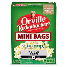While one serving of orville redenbacher's movie theater butter popcorn contains 170 calories and 11 grams of fat per serving, there are 2.5 . Orville Redenbacher S Smartpop Kettle Corn Popcorn 1 16 Ounce Single Serve Bag 12 Count Buy Online In Germany At Desertcart 68687033