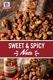 Sweet And Spicy Nuts Recipe Spicy Nuts Appetizer Recipes Nut Recipes