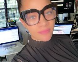 Lion of Judah Black Leopard Fashion Cat Eye Blue Light Glasses