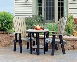 Outsunny outdoor bar table set cloth canopy 2 chairs patio. Poly Bistro Table Set L Green Acres Outdoor Living In Pa And Nj