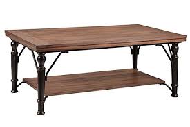 The Tripton Rectangular Coffee Table From Ashley Furniture Homestore Afhs Com With The Vintage Design Ashley Furniture Coffee Table Coffee Table Metal Frame