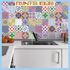 Dale un nuevo aire a tu #cocina, mira que fácil. Vinilos Decorativos Adhesivos Para Azulejos Para Cocina Bano Escalera De 15x15 Cm Artistic Tile Cleaning Walls Tiles