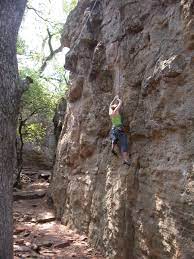 Lake mineral wells state park is one of the closest climbing areas to the dallas/fort worth. Rock Climbing In Main Canyon Right Mineral Wells State Park
