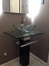 qierao bathroom vanity set tempered