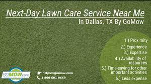 Hiring a landscaper to maintain your yard, you will likely spend between $25 and $50. Next Day Lawn Care Service Near Me In Dallas Tx By Gomow Gomow