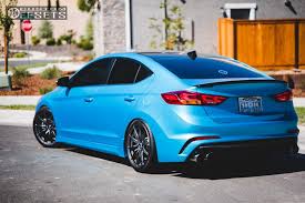 Maybe you would like to learn more about one of these? 2018 Hyundai Elantra Wheel Offset Flush Coilovers 472158 Team Stance