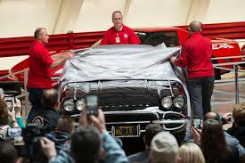 restored 1962 corvette revealed on