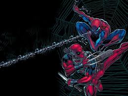Deadpool And Spider Man Wallpapers Top Free Deadpool And Spider Man Backgrounds Wallpaperaccess Here you can find the best 4k spiderman wallpapers uploaded by our community. deadpool and spider man wallpapers