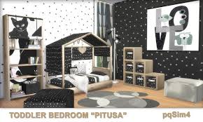 Sims 4 Cc S The Best Toddler Bedroom Pitusa By Pqsim4 The Sims Sims 4 Cc Mobel Kleinkind Mobel