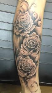 This tattoo specifies both the soft and hard nature of the person. 43 Beautiful Forearm Rose Tattoos
