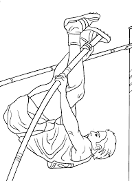 Saut sur 1 pied lorsqu'il n'y a qu'une case, sur 2 pieds lorsqu'il y a des cases voisines. Coloriage Athletisme Les Beaux Dessins De Sport A Imprimer Et Colorier Coloriage 13