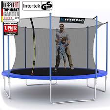 Kauf auf rechnung schnelle lieferung kostenloser rückversand. Kinetic Sports Outdoor Trampolin Tplh13 Gartentrampolin Fur Kinder Und Erwachsene Mit Randabdeckung Und Sicherheitsnetz O 400 Cm Mein Spielgarten