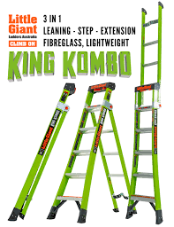 This ladder is truly fit for a king. King Kombo Little Giant Ladder Systems