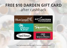 Red lobster gift cards, both egift cards and plastic gift cards, may be redeemed at any participating red lobster location in the u.s. Free 10 Olive Garden Or Red Lobster Gift Card