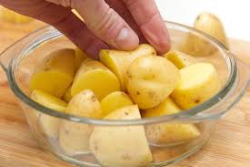 How To Cook Baby Potatoes In The Microwave Livestrong Com Potatoes In Microwave Baked Potato Microwave Baby Potatoes