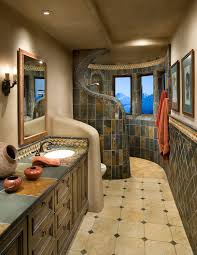 Slate is a popular material in homebuilding, used not only in fireplace surrounds, but also in flooring, countertops, and backsplashes, not to mention exterior walkways and walls. 75 Beautiful Slate Tile Walk In Shower Pictures Ideas August 2021 Houzz