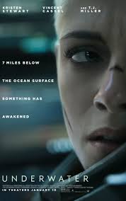 First Trailer Poster For Sci Fi Thriller Underwater Starring Kristen Stewart Http Www Themoviewaffler Com 2019 Free Movies Online 2020 Movies Full Movies