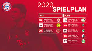 Alle spiele der bundesliga im überblick. Bundesliga Spielplan Nun Komplett Terminiert