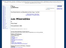 We did not find results for: Les Miserables By Victor Hugo Free Study Guide Summary Chapter Notes Synopsis Plot Analysis Downlo Study Guide Les Miserables Summary Les Miserables