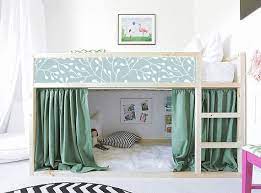 Machen sie ihre eigene diy wonder wom Ikea Kura Bed Abnehmbare Aufkleber Zweig Ikea Kindergarten Aufkleber Mobel Aufkleber Mobel Aufkleber Set Kinder Dekor K2 Kinderhochbett Ikea Etagenbett Ikea Kura Bett