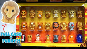 Full Set Of Woolworths Lion King Ooshies Opening Blind Bags Youtube
