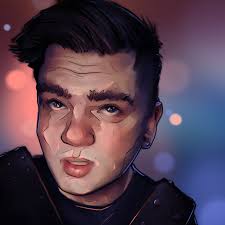 Borderlands comic con painting in 5 minutes