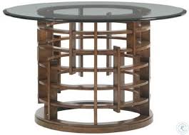 Shop for 60 inch round glass top tables in a number of thickness and with a range of edges, and all at direct to the public wholesale prices. Island Fusion 60 Meridian Round Glass Dining Table From Tommy Bahama Coleman Furniture